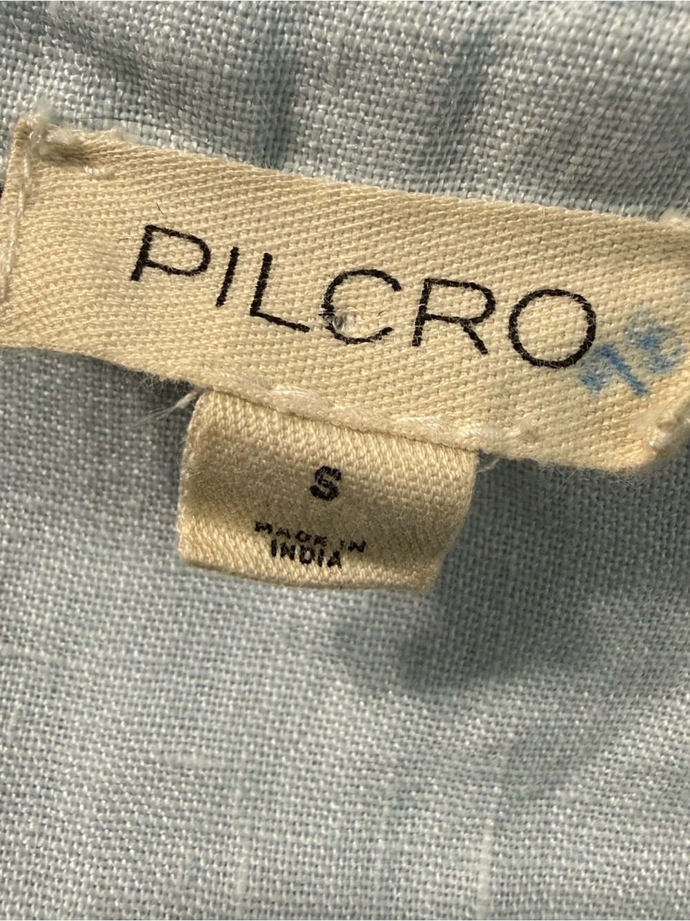 Pilcro Anthropologie The Tallulah Linen Puff-Sleeve Blouse Women’s Size Small - Picture 3 of 10